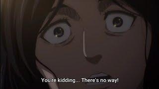 Pieck was scared after she recognized the Survey Corps