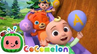 ABC Song with Balloons and Animals  CoComelon Nursery Rhymes & Kids Songs Time for Music 