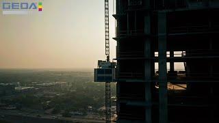 GEDA USA Construction Hoists in the Heart of Texas Video