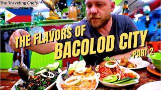 FILIPINO FOOD TRIP in BACOLOD CITY  Seafood Paluto Ensaymada & more  Philippines Food Travel Vlog