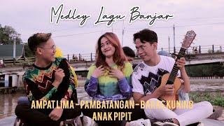 MEDLEY Lagu Banjar Ampat Lima-Pambatangan-Baras Kuning-Anak Pipit  Cover by Zulfah Naily