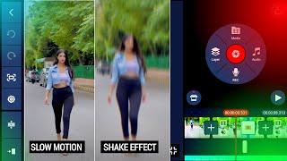 Slow Fast Motion + Shake Transition Effect Video Editing In Kinemaster  Slow Motion Video Editing
