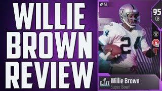 How Good is 95 Overall Willie Brown? MUT 18 Card Review