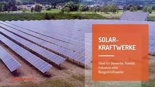 𝗦𝗮𝘂𝗯𝗲𝗿𝗲𝗿 𝗦𝘁𝗿𝗼𝗺 - SONNENKRAFT Solarkraftwerke