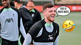 8 Minutes Of Andy Robertson Funny Moments .