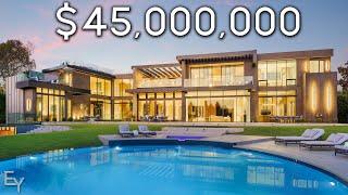 Inside a $45000000 Los Angeles Modern Mega Mansion with an Outdoor SPA