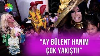 Bülent Ersoy miniklerle vakit geçirdi