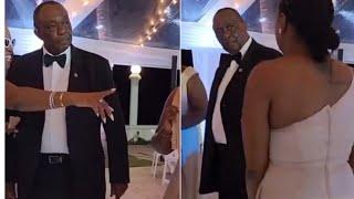 Dad Frowns at Daughter Tw*rking Beside Him at a Wedding Party