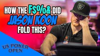 Jason Koon Plays Poker on a Different Level