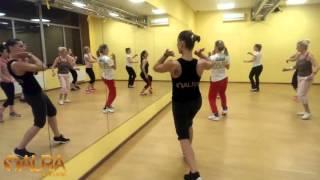 Танцевальная тренировка в фитнес-клубе AURA Харьков