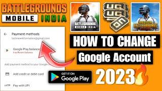 How To Change Google Play Store Account In BGMI I How To Change In App Purchase Settings Buy UC 2023