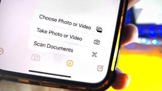 How To Scan Documents on ANY iPhone as PDF and Send to Email  Full Tutorial