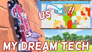 Building my DREAM climbing Tech New update has MAPS FINALLY  Terratech Gameplay  Part 10