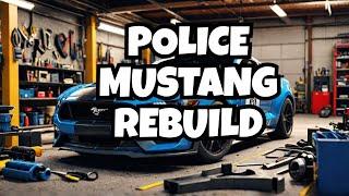 Car Mehanic Simulator 2017  Mustang Police Cruiser Rebuild