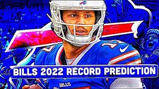 Buffalo Bills 2022 Record Prediction  NFL 2022-2023 Record Predictions