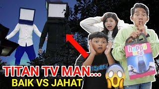 ARIK DISERANG TITAN TV MAN JAHAT UNTUNG DITOLONG TITAN TV MAN BAIK?? GARA GARA INI  Mikael TubeHD