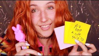 ASMRQUIRKY GIRL from Class  Saves You from Bullies & Cheers You Up  Cute Personal Attention 
