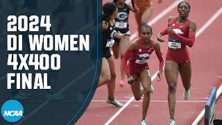 Womens 4x400m final - 2024 NCAA outdoor track and field championships