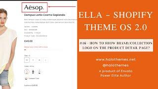 #46 - How To Show BrandCollection Logo On The Product Detail Page?