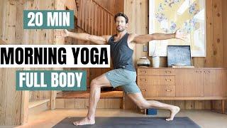 20 Min Morning Yoga Flow  Full Body Yoga Flow for All Levels