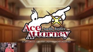 STREAM VOD - OBJECTION First impressions of Apollo Justice Ace Attorney