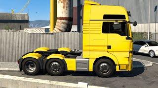 ETS 2 Iberia DLC - MAN TGX Euro 6 Transporting Pallets from Vigo Part 1