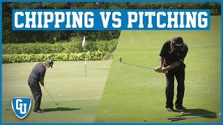 The Difference Between Chipping and Pitching