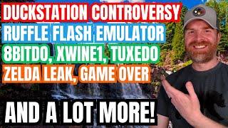 Huge Duckstation Controversy Zelda Leaked ruffle Flash Player Emulator and A LOT more