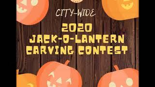 2020 Jack-o-Lantern Carving Contest  City of Monrovia