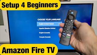 Amazon Fire TV How to Setup for Beginners step by step