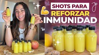 SHOTS DE JENGIBRE para REFORZAR el Sistema Inmunológico