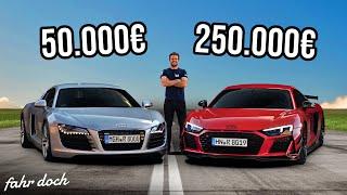 TEUERSTER vs GÜNSTIGSTER AUDI R8  2024 R8 GT vs 4.2 V8 2007  Fahr doch