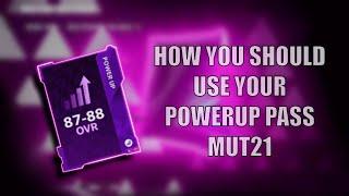 WHERE TO USE YOUR POWER UP PASSES IN MADDEN ULTIMATE TEAM MUT 21 TIPS AND TRICKS
