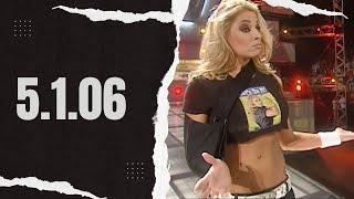 WWE Raw - 05.01.2006 - Trish Stratus cost Mickie James Her Match