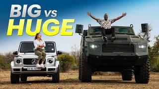 Mercedes G-Wagen vs MBOMBE 4 Big vs HUGE Off-Road Test   4K