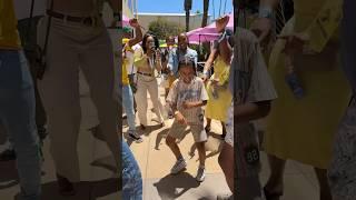 Mom and Dad find son in a dance circle… #shorts #family