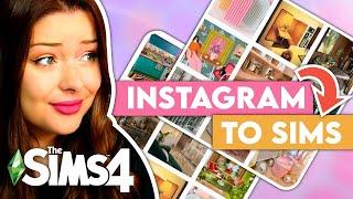 Building the First Room I See on Instagram For Every Room in The Sims 4  Sims 4 Build Challenge