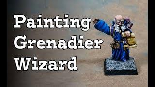 How to Paint a 1979 Grenadier D&D Wizard