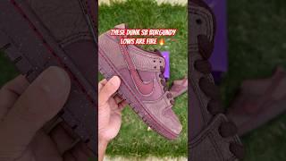 Nike SB Dunk Low Burgundy Crush“City of Love” Unboxing #sneakerhead #nikedunk