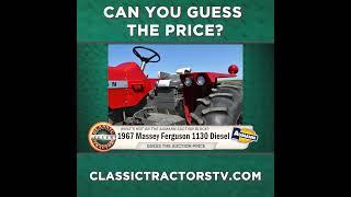 Guess The Price? 1967 Massey Ferguson 1130 Diesel