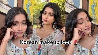 Tried korean eye look  second day eid makeup look  Tahmina chowdhury prity