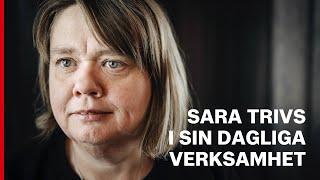 Dagliga verksamheten på restaurangen har gett Sara Bäckström trygghet