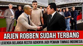 SE INDONESIA GEMPAR‼️ ARJEN ROBBEN BENAR BENAR SUDAH TERBANG KE JAKARTA ANTAR ADIKNYA BELA TIMNAS