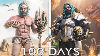 Surviving 100 Days in Hardcore ARK Survival Evolved Scorched Earth Edition