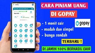 Cara Pinjam Saldo Gopay  Pinjam Uang Di Gopay