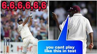 When Dhoni hit 6 SIXES in test and Lara stopped him from Playing