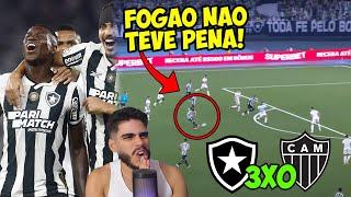 BOTAFOGO ATROPELOU O ATLETICO MG E COLA NO FLAMENGO ANALISE POS JOGO BOTAFOGO X ATLETICO MG