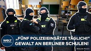 BERLIN Gewalt an Schulen auf dem Vormarsch Dramatischer Anstieg von Rohheitsdelikten