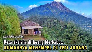 MENGUNJUNGI DESA EKSTRIM DI TEPI JURANG DUSUN TEMPEL JURANG BOYOLALI JAWA TENGAH...