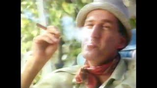 Russ Abbot Gardening Castella Classic Cigar advert 1991